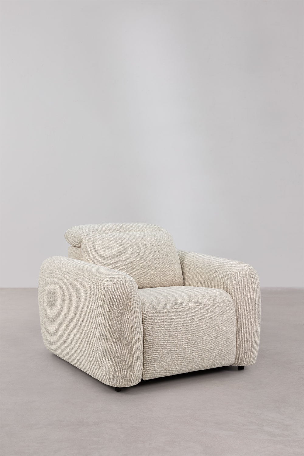 Sillón reclinable eléctrico tapizado Peggy, imagen de galer&iacute;a 4