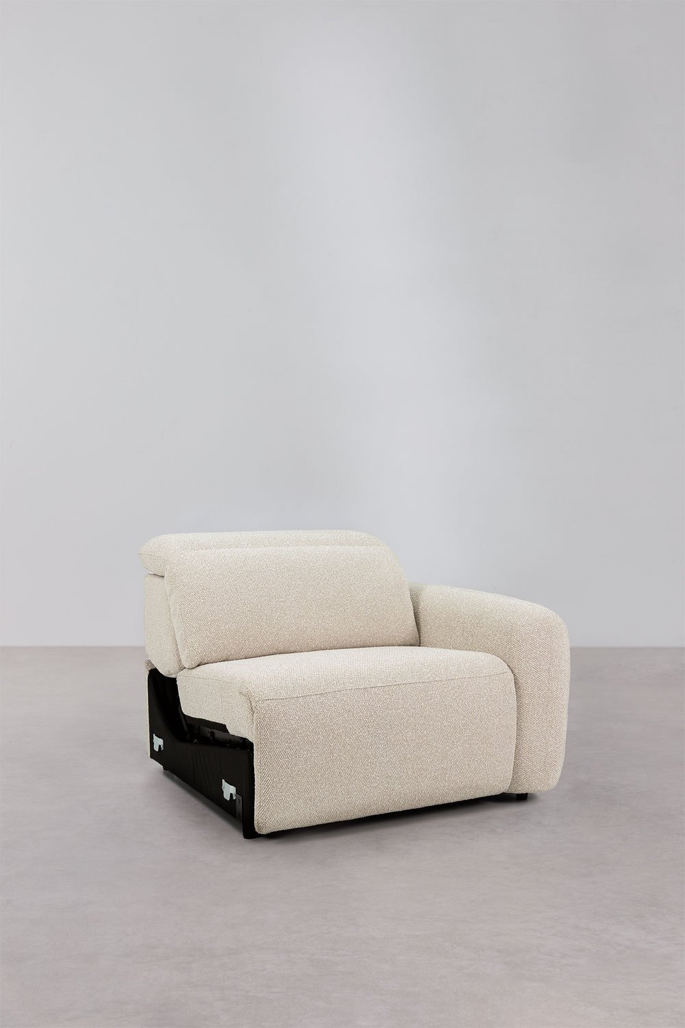 Conjunto de salón con sofá de 2 plazas reclinable y eléctrico y sillón tapizado Peggy, imagen de galer&iacute;a 14