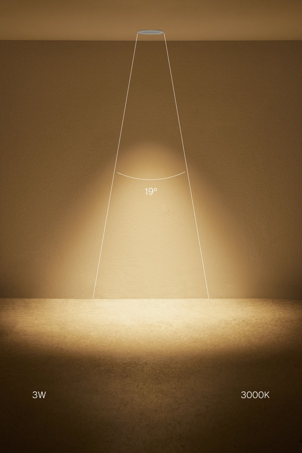 Downlight LED empotrable con marco redondo para exterior en aluminio Luisiana, imagen de galeria 2