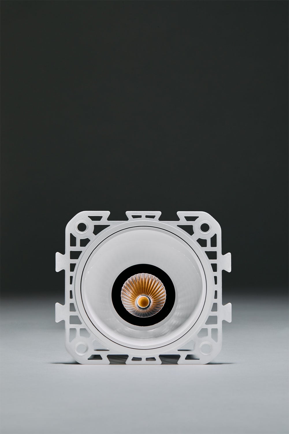 Pack de 3 downlights LED empotrable sin marco trimless redondos en aluminio Luisiana, imagen de galeria 6
