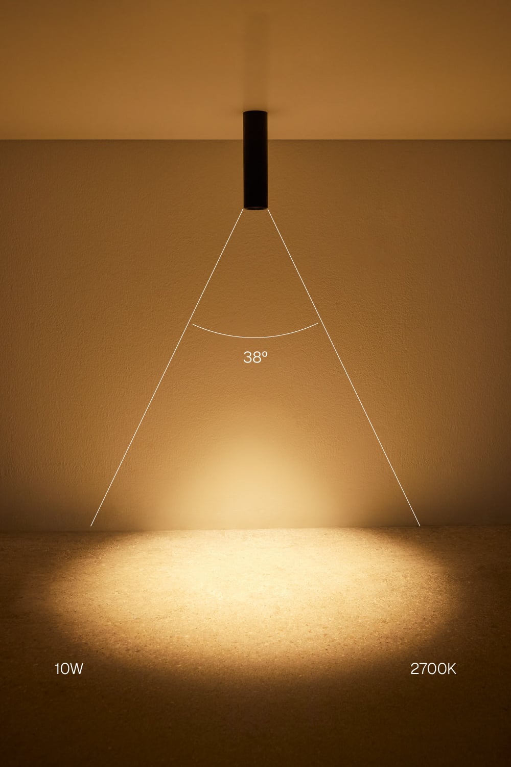 Aplique de techo LED de superficie redondo Ø7,2 cm en aluminio Luisiana, imagen de galeria 2