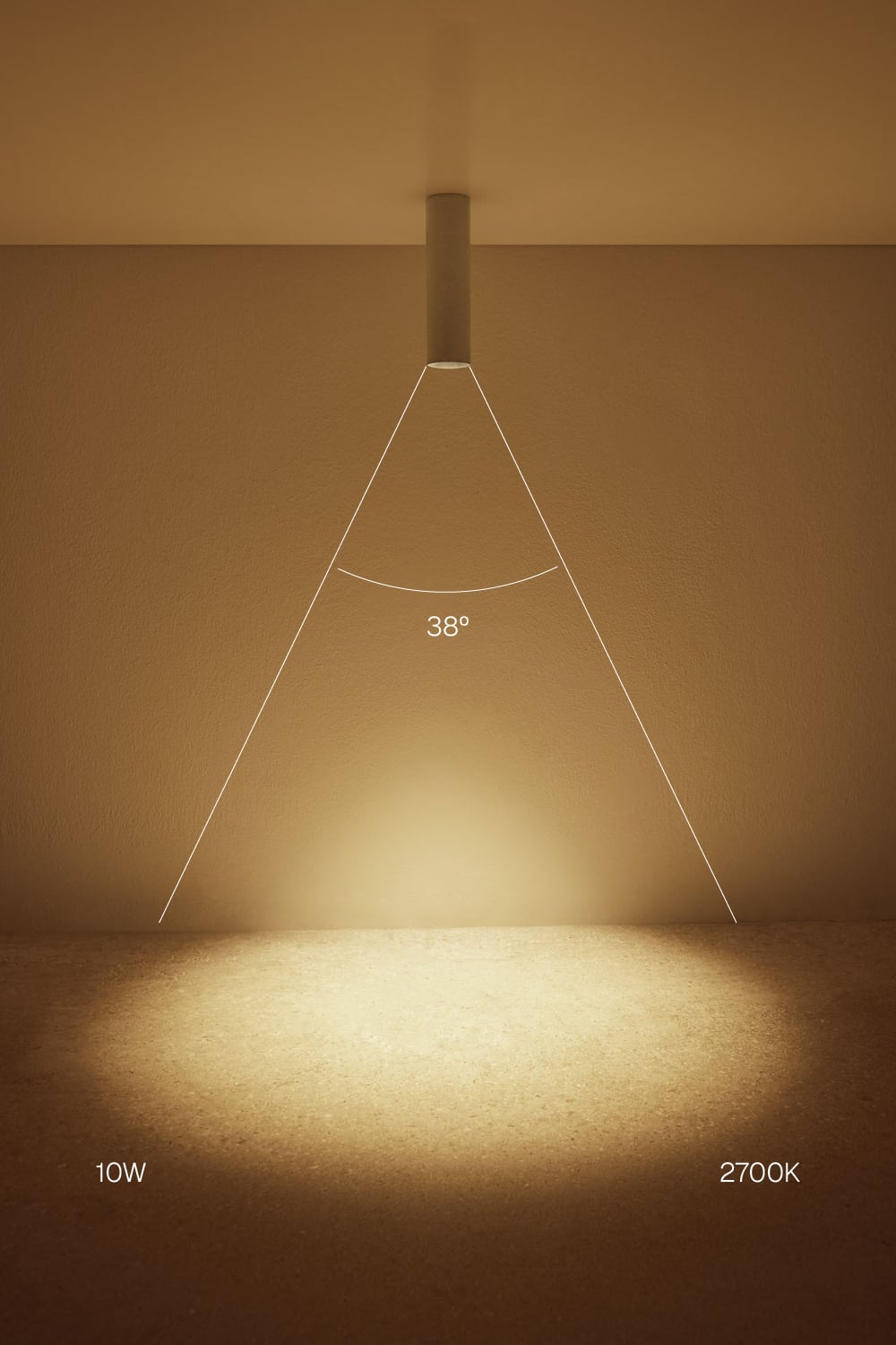 Aplique de techo LED de superficie redondo Ø7,2 cm en aluminio Luisiana, imagen de galeria 2