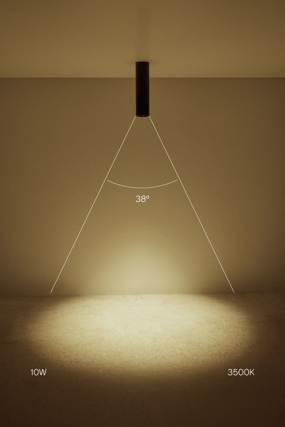 Aplique de techo LED de superficie redondo Ø7,2 cm en aluminio Luisiana, imagen de galeria 2