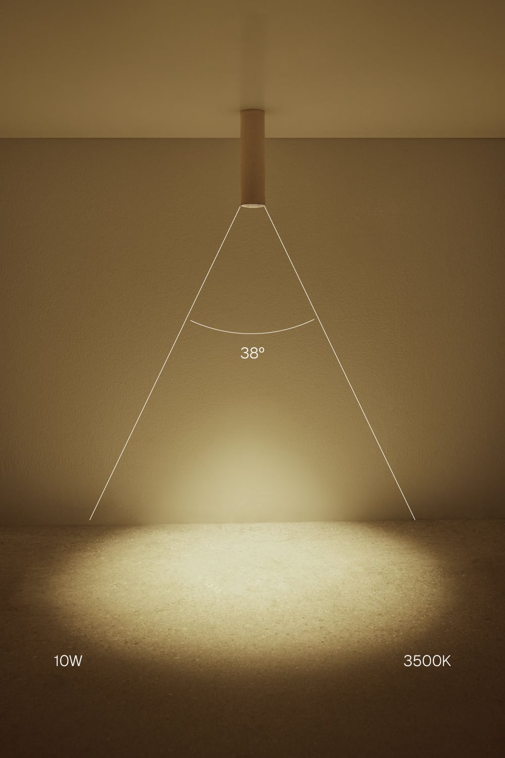 Aplique de techo LED de superficie redondo Ø7,2 cm en aluminio Luisiana, imagen de galeria 2