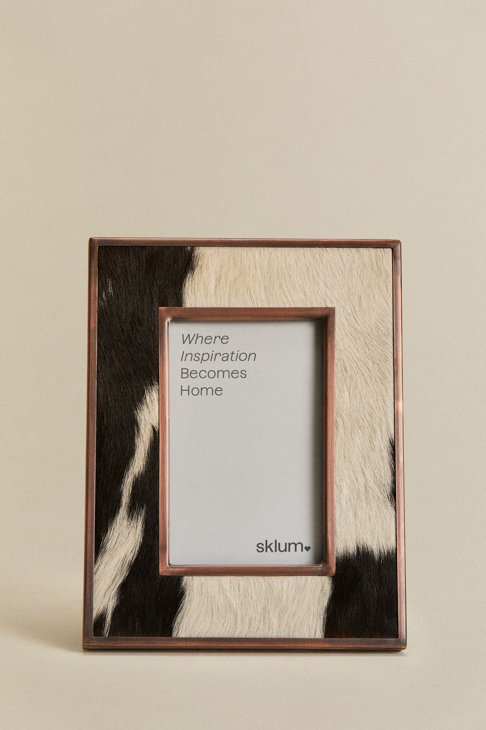 Marco de fotos en piel y acero Braviont , imagen de galer&iacute;a 2