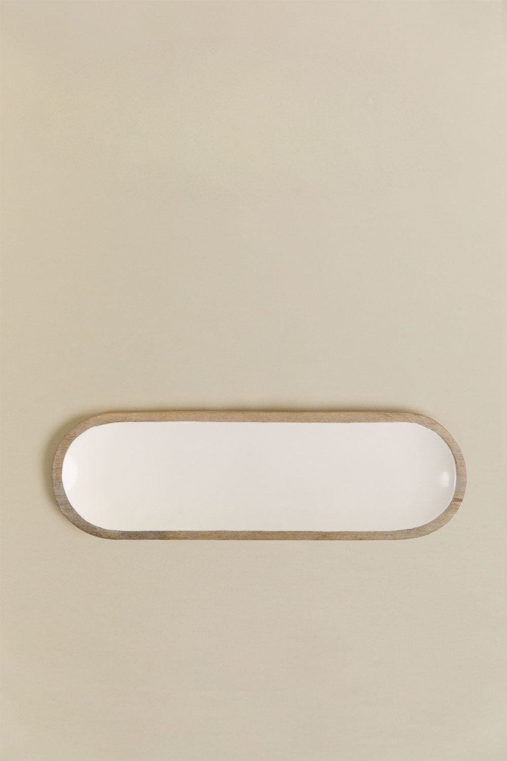 Bandeja decorativa en madera de mango Fruela, imagen de galer&iacute;a 1