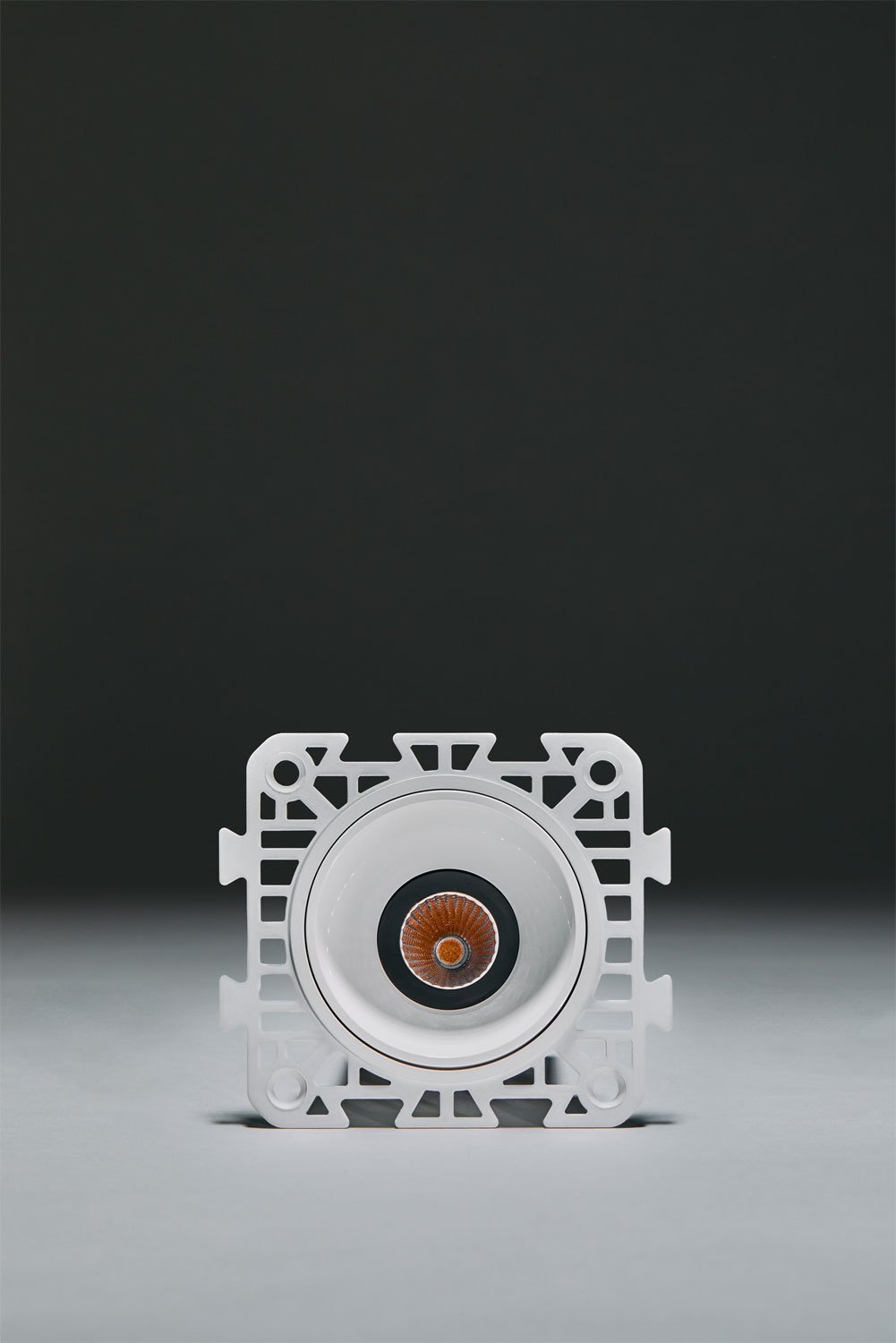 Pack de 2 downlights LED empotrable sin marco trimless redondos para exterior en aluminio Luisiana, imagen de galeria 6