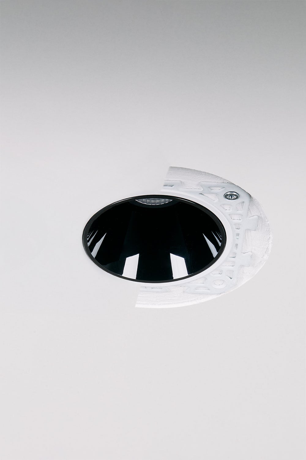 Pack de 4 downlights LED empotrables sin marcos trimless redondos Ø5,3 cm en aluminio Luisiana, imagen de galeria 3