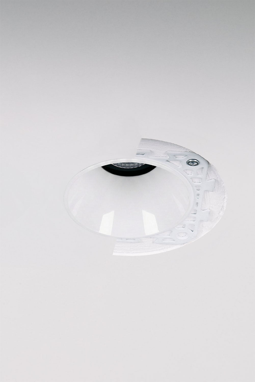 Downlight LED empotrable sin marco trimless redondo Ø5,3 cm para exterior en aluminio Luisiana, imagen de galeria 3