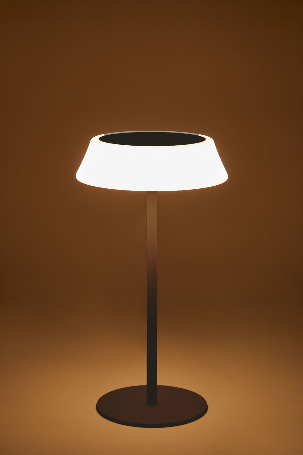 Lámpara de mesa solar LED inalámbrica en polietileno y hierro Ulenia, imagen de galer&iacute;a 3