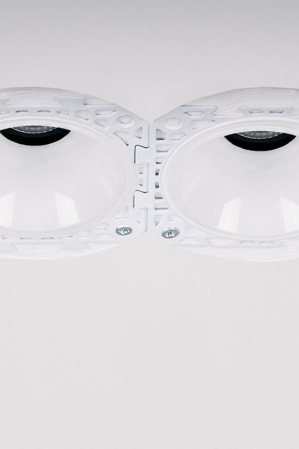 Pack de 2 downlights LED empotrables sin marcos trimless redondos Ø3,6 cm para exterior en aluminio Luisiana, imagen de galeria 7