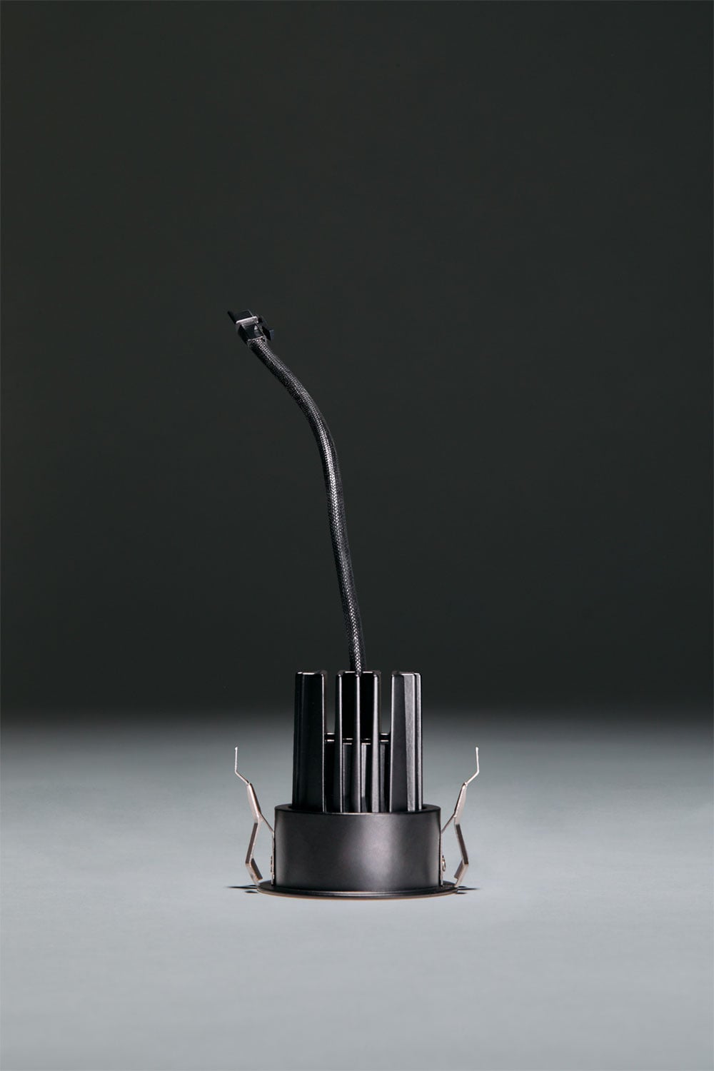 Pack de 2 downlights LED empotrables con marcos redondos Ø5 cm en aluminio Luisiana, imagen de galeria 3
