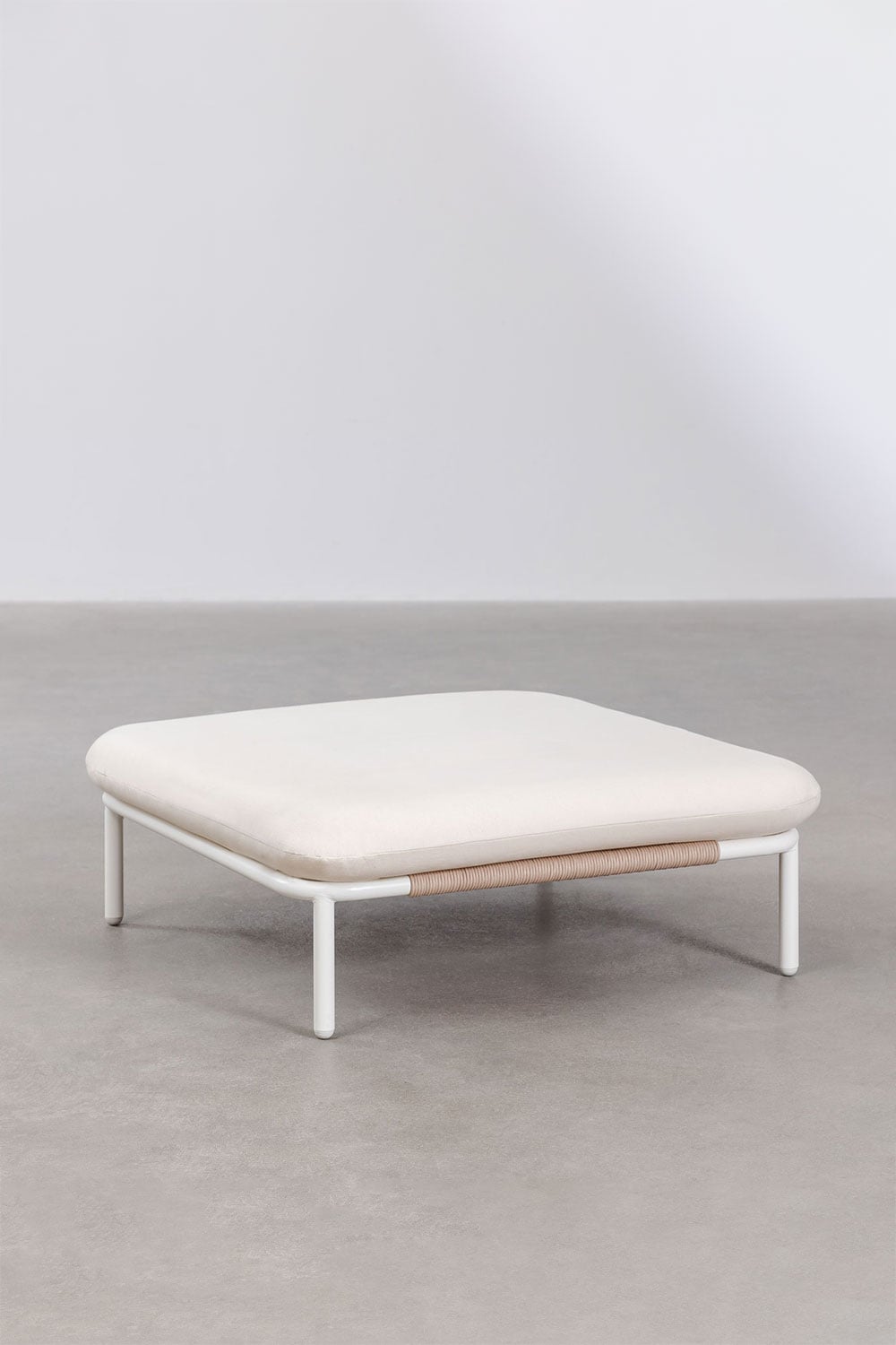 Puff para sofá modular de jardín Roubly, imagen de galer&iacute;a 1