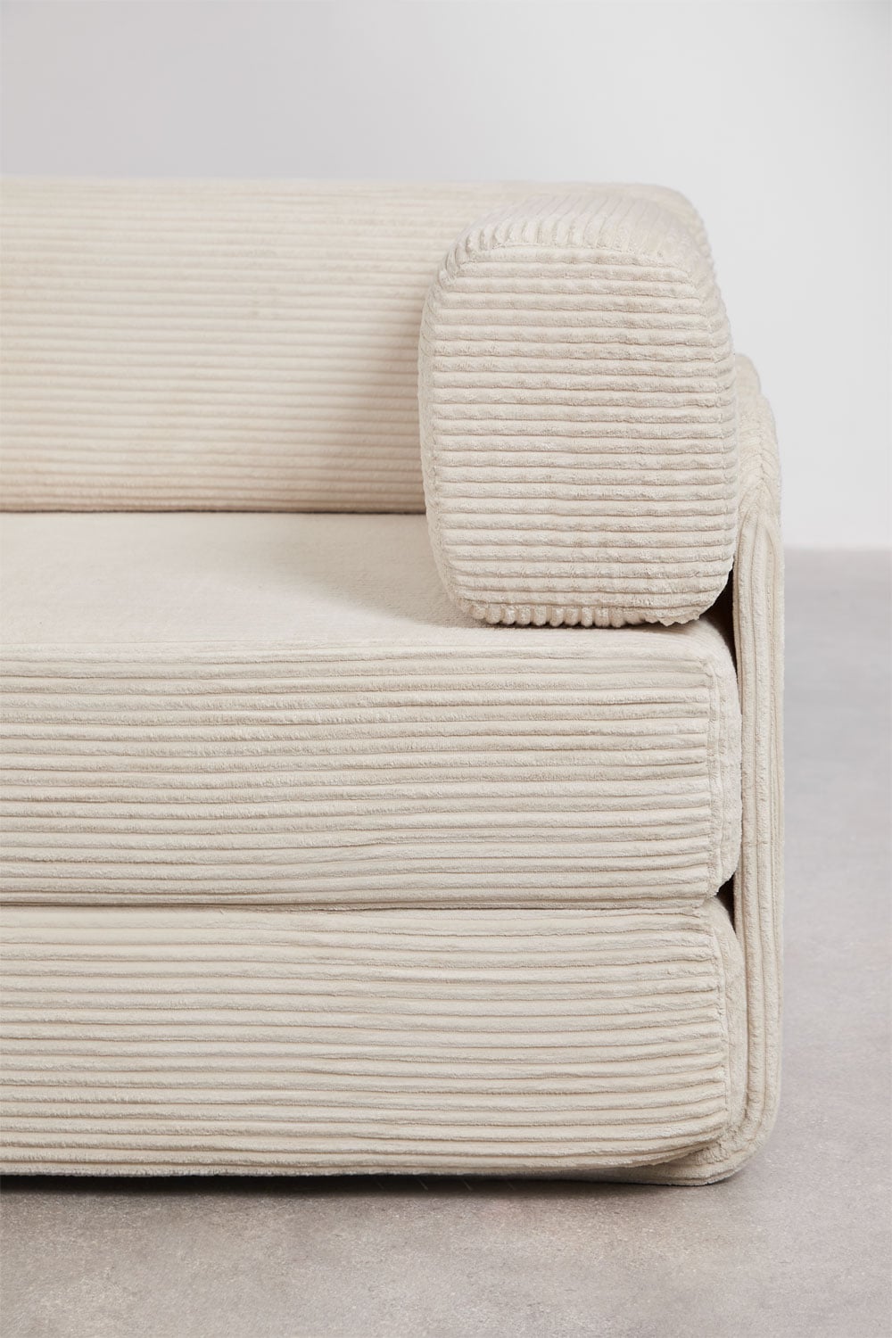 Sillón cama en pana envasado al vacío Kyoto , imagen de galer&iacute;a 4
