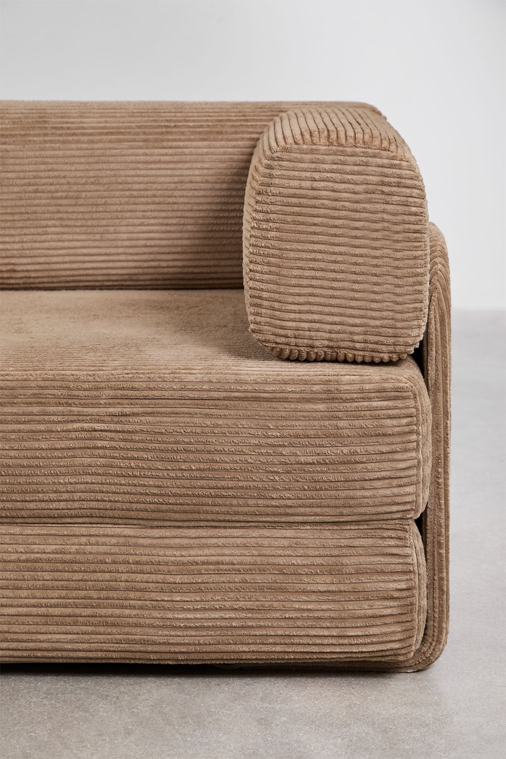 Sillón cama en pana envasado al vacío Kyoto , imagen de galer&iacute;a 4
