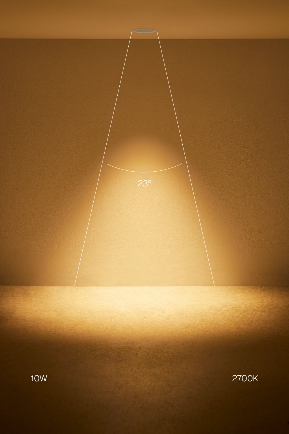 Downlight LED empotrable con marco redondo Ø8 cm para exterior en aluminio Luisiana, imagen de galeria 2