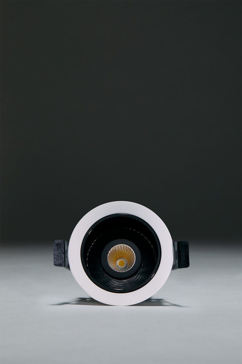 Pack de 3 downlights LED empotrables con marcos redondos Ø7 cm para exterior en aluminio Luisiana, imagen de galeria 5