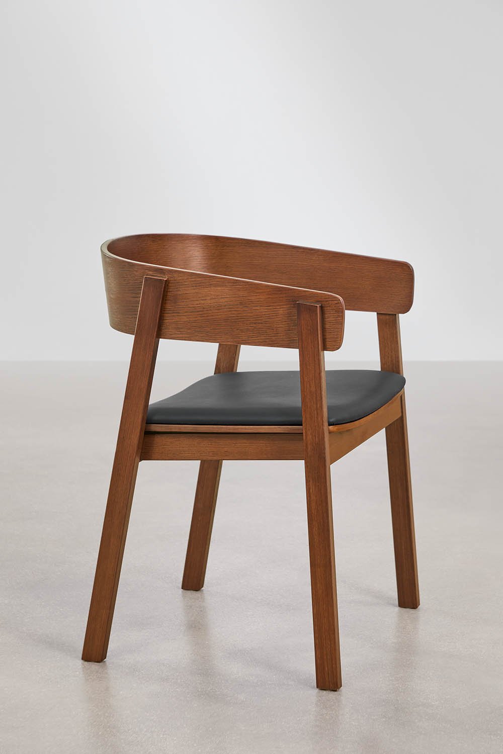 Pack de 2 sillas de comedor con reposabrazos en madera de roble Olsen, imagen de galer&iacute;a 2
