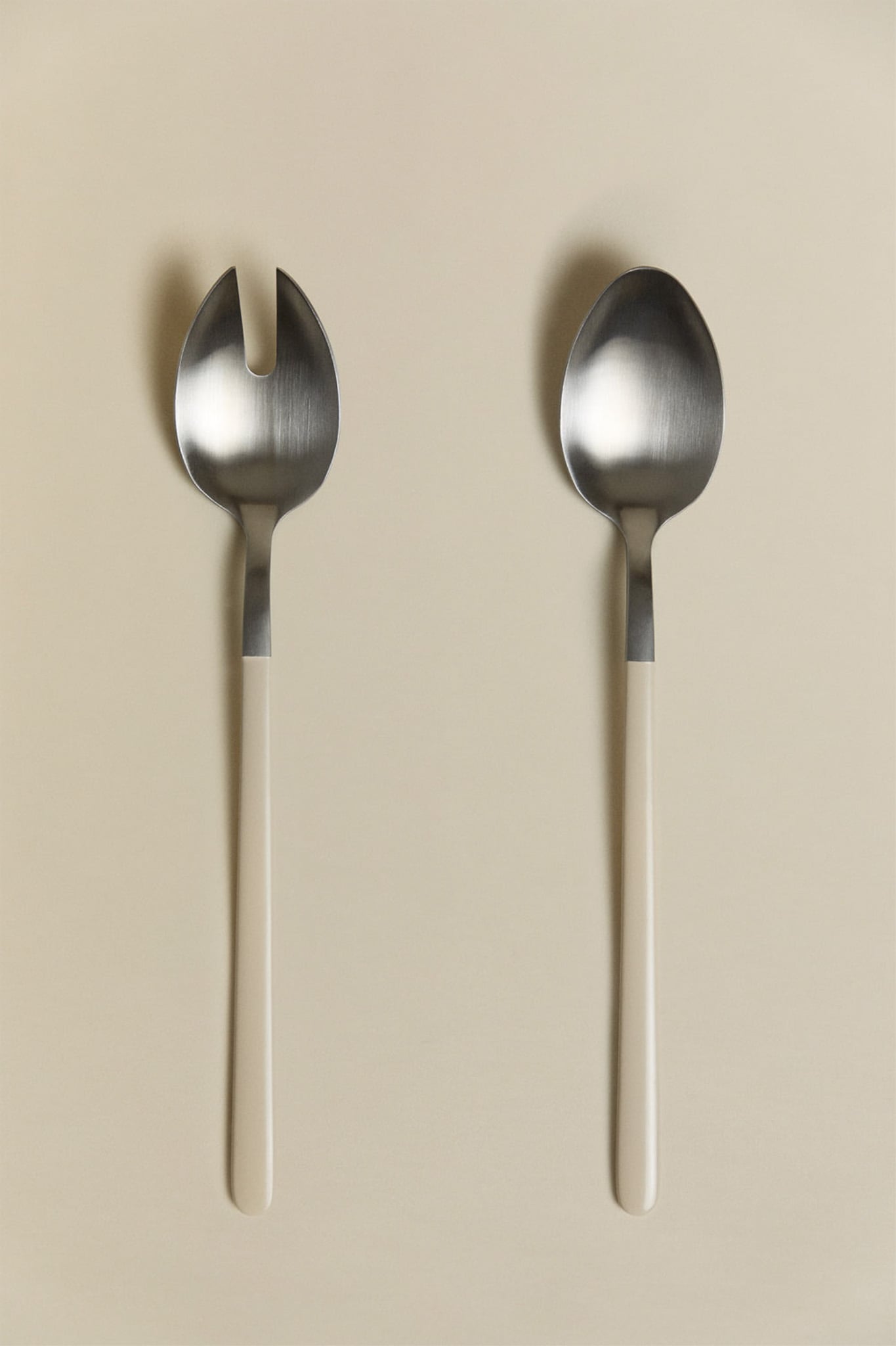 Set de 2 cubiertos para ensalada en acero inoxidable Cressida, imagen de galer&iacute;a 1