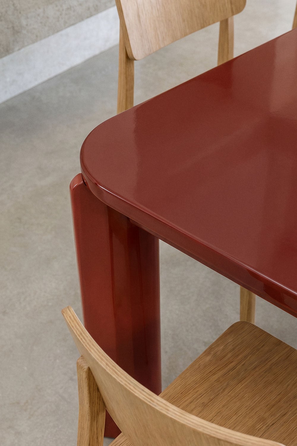 Mesa de comedor rectangular 200x100 cm en MDF Ginebra, imagen de galer&iacute;a 2