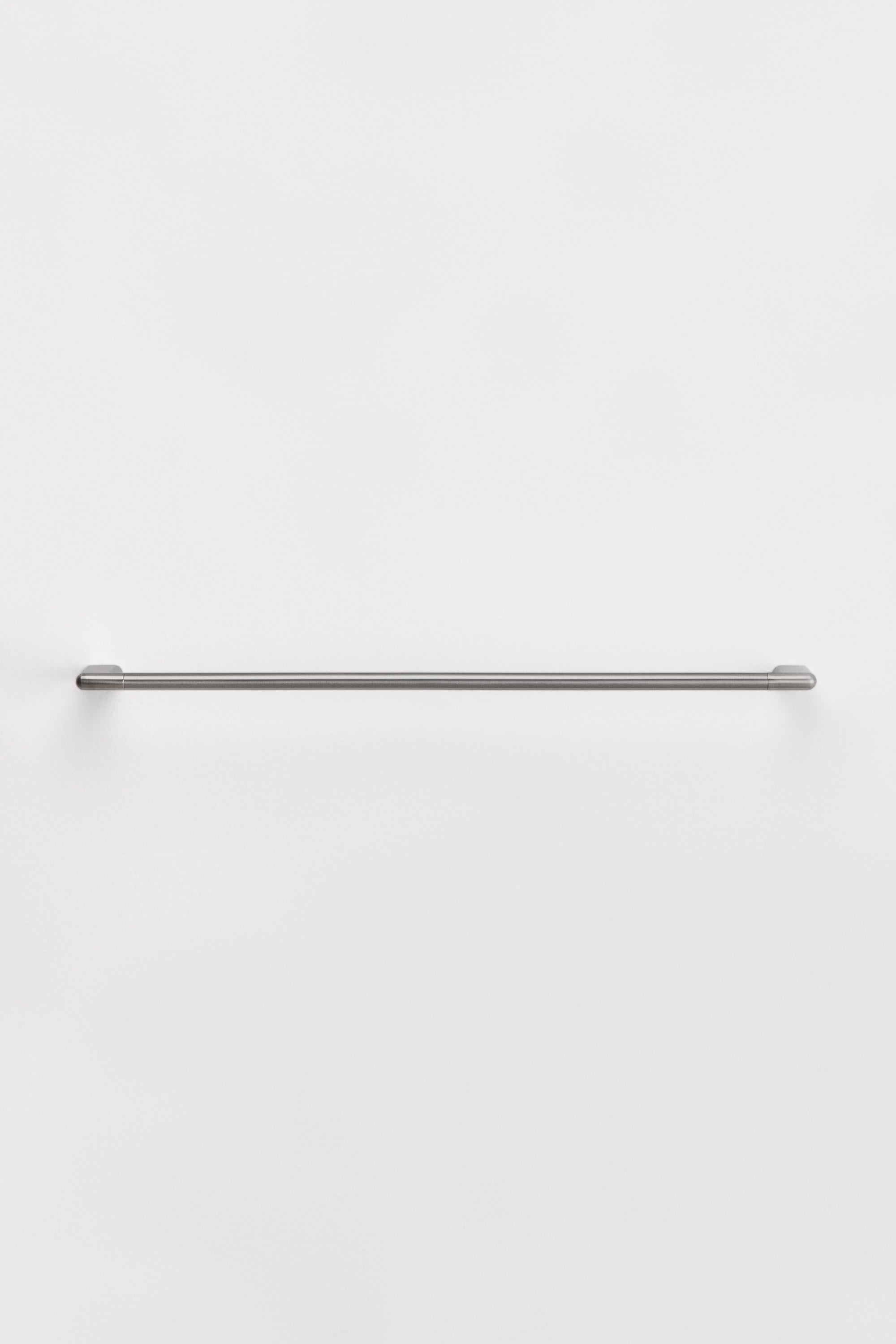 Toallero de pared con barra 60 cm para baño en acero inoxidable Rovent, imagen de galer&iacute;a 2