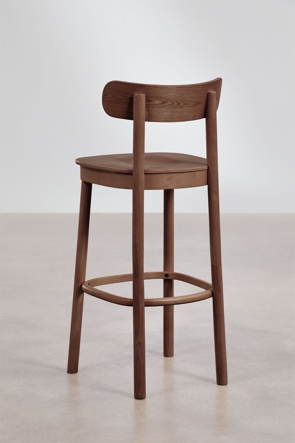 Taburete alto en madera Taleri, imagen de galer&iacute;a 3