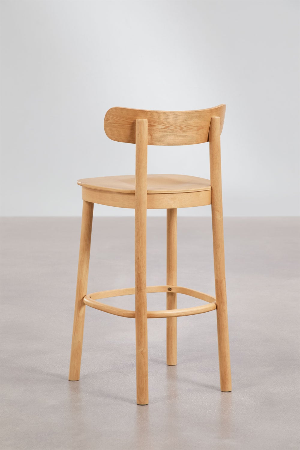Taburete alto en madera Taleri, imagen de galer&iacute;a 3
