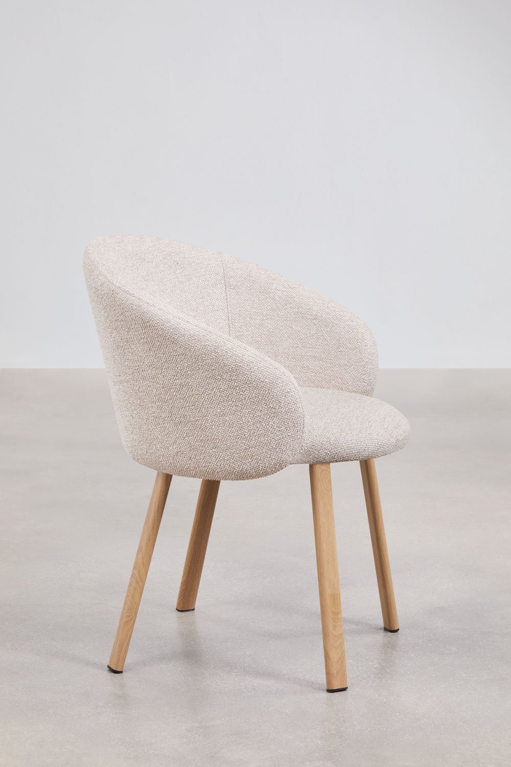 Silla de comedor tapizada Nairea, imagen de galer&iacute;a 4