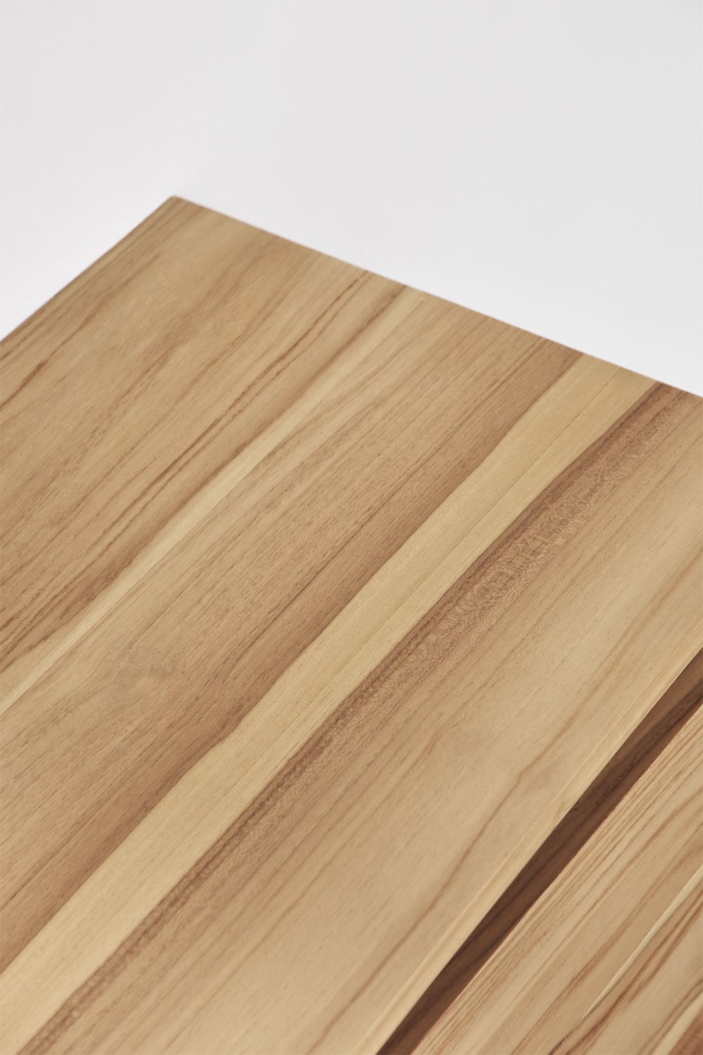 Conjunto de mueble de baño suspendido 60x45 cm en madera de teca Jabari, imagen de galer&iacute;a 3