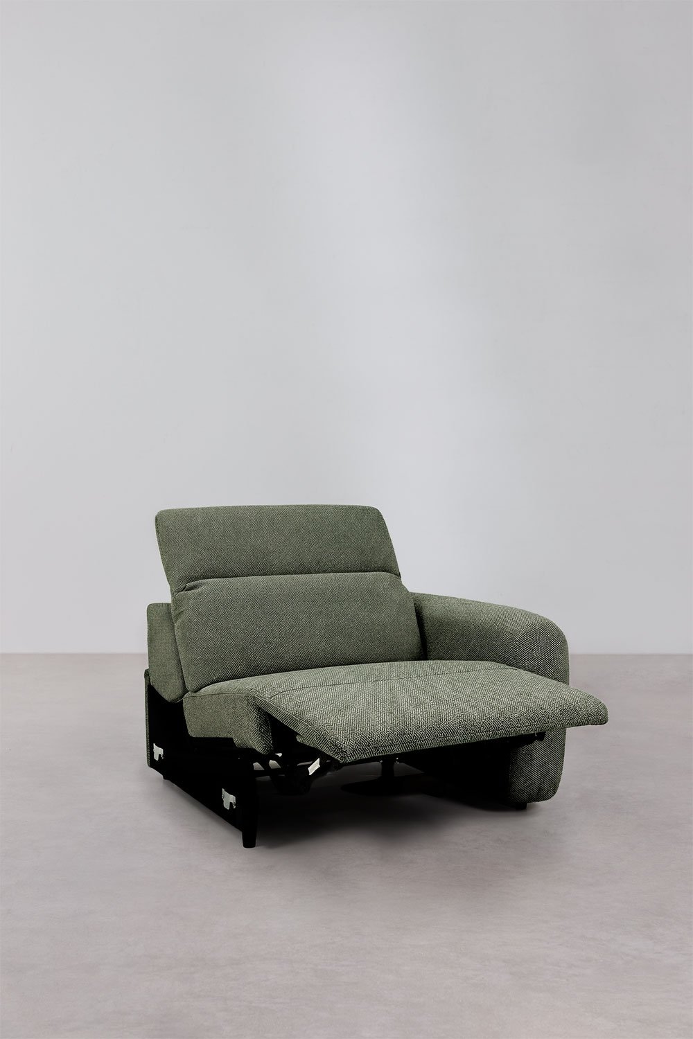 Conjunto de salón con sofá de 2 plazas reclinable y eléctrico y sillón tapizado Peggy, imagen de galer&iacute;a 13