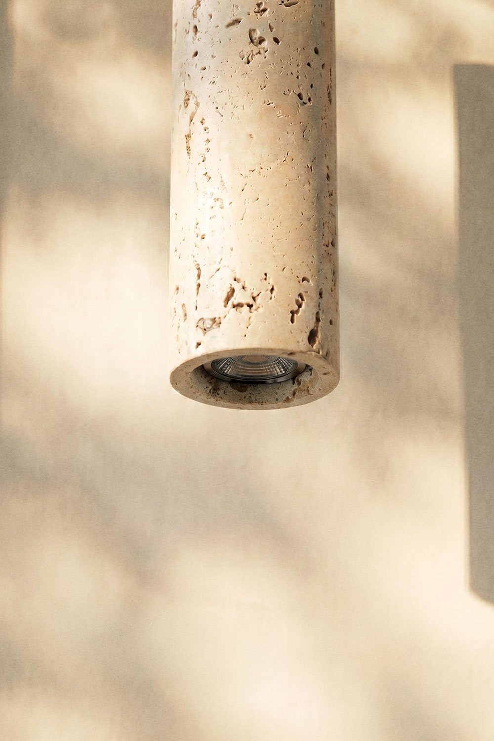 Lámpara de techo colgante LED en piedra natural Davise , imagen de galer&iacute;a 2