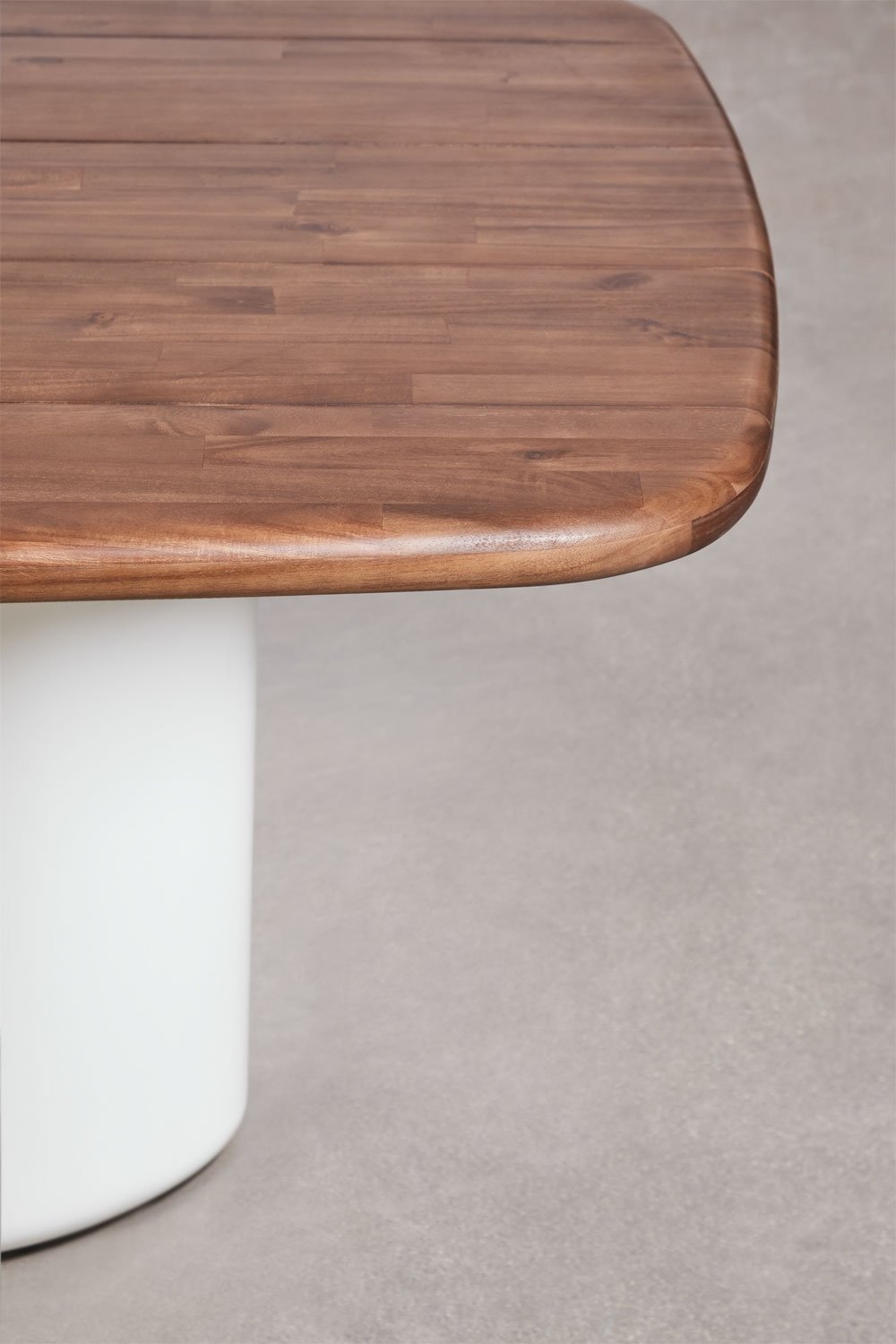 Mesa de jardín rectangular 270x110 cm en madera de acacia Bogota, imagen de galer&iacute;a 6