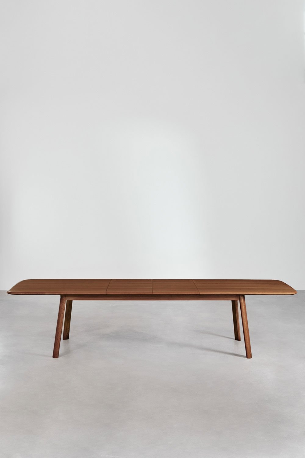 Mesa de comedor rectangular 220-320x95 cm extensible en madera Treveris, imagen de galer&iacute;a 7