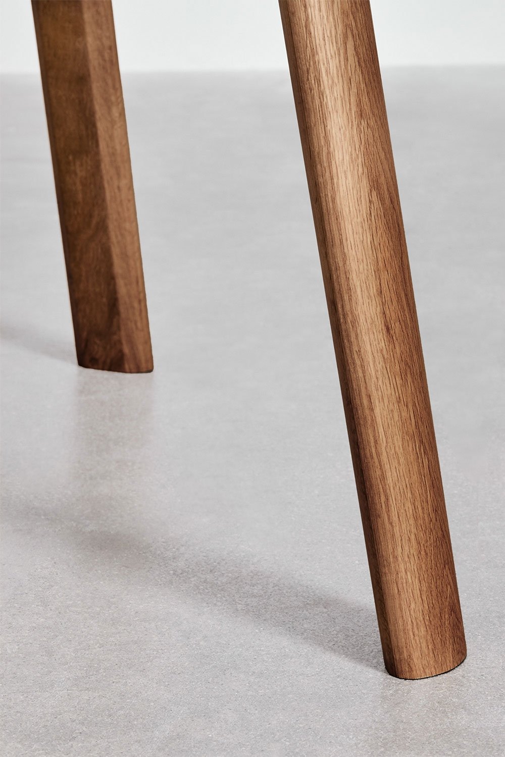 Mesa de comedor rectangular 220-320x95 cm extensible en madera Treveris, imagen de galer&iacute;a 11