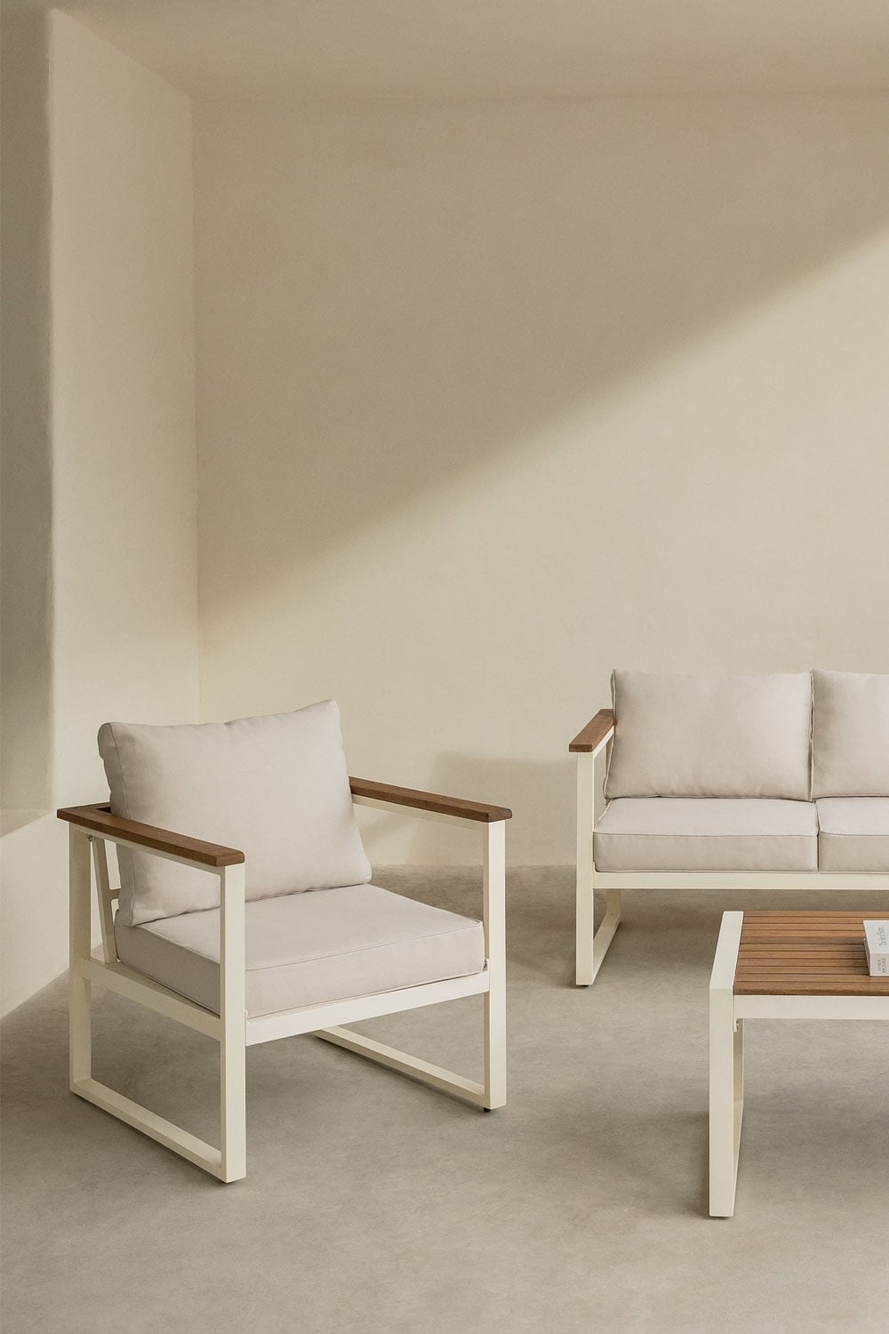 Pack de 2 sillones en aluminio Lipov, imagen de galer&iacute;a 1