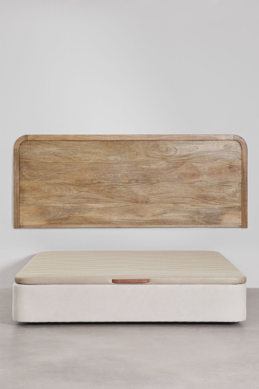 Cabecero para cama de 200 cm en madera de mango Shelby, imagen de galer&iacute;a 9