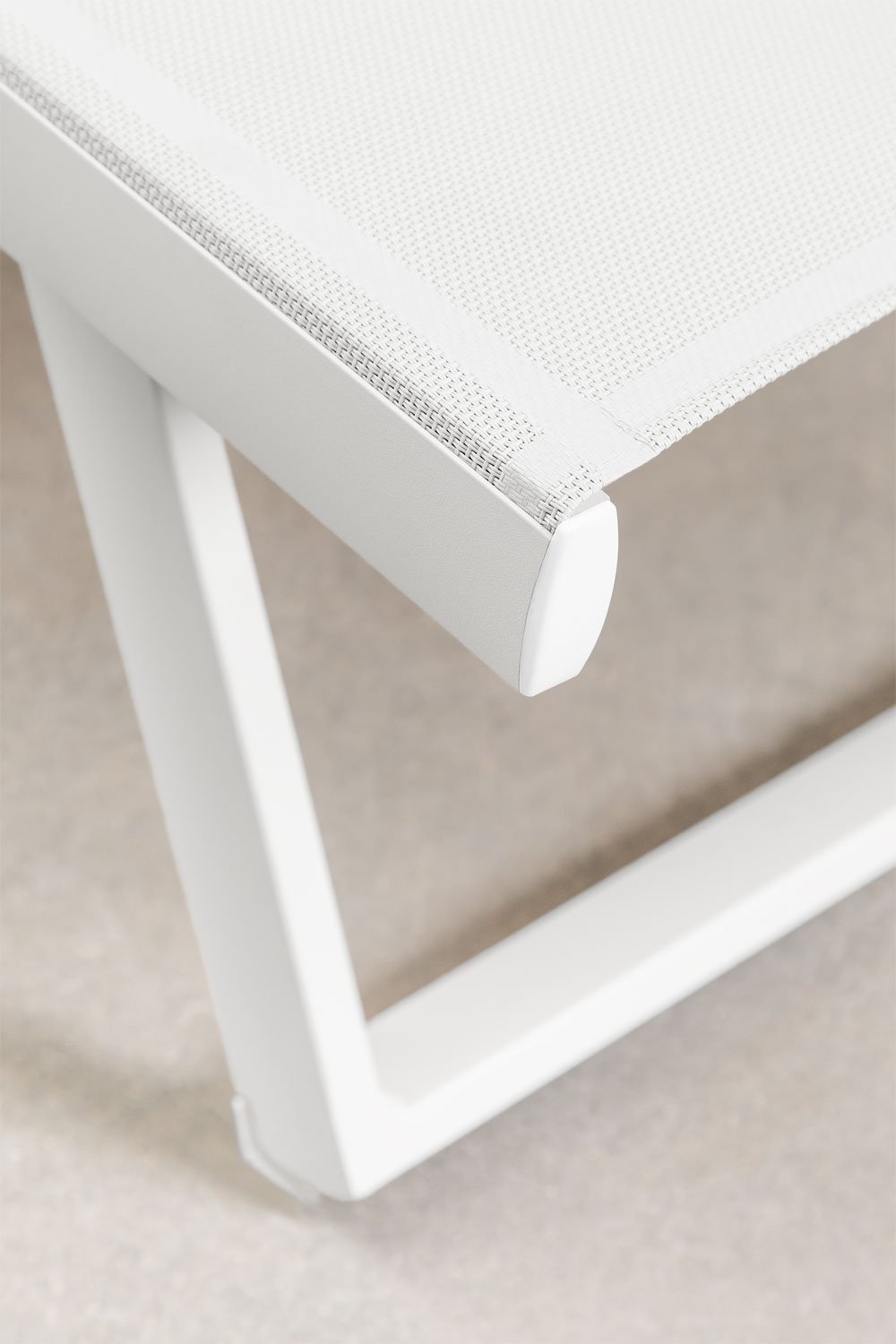 Tumbona reclinable en aluminio con cojín Dulem , imagen de galer&iacute;a 6