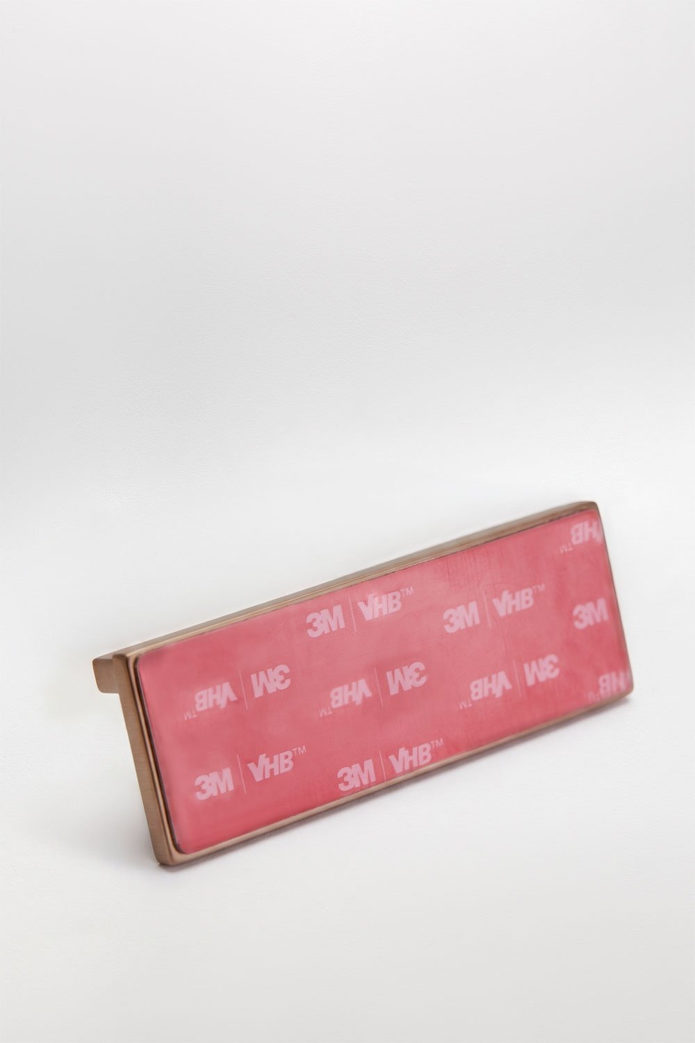 Percha adhesiva para baño en acero inoxidable oro rosa cepillado Jalter, imagen de galer&iacute;a 4
