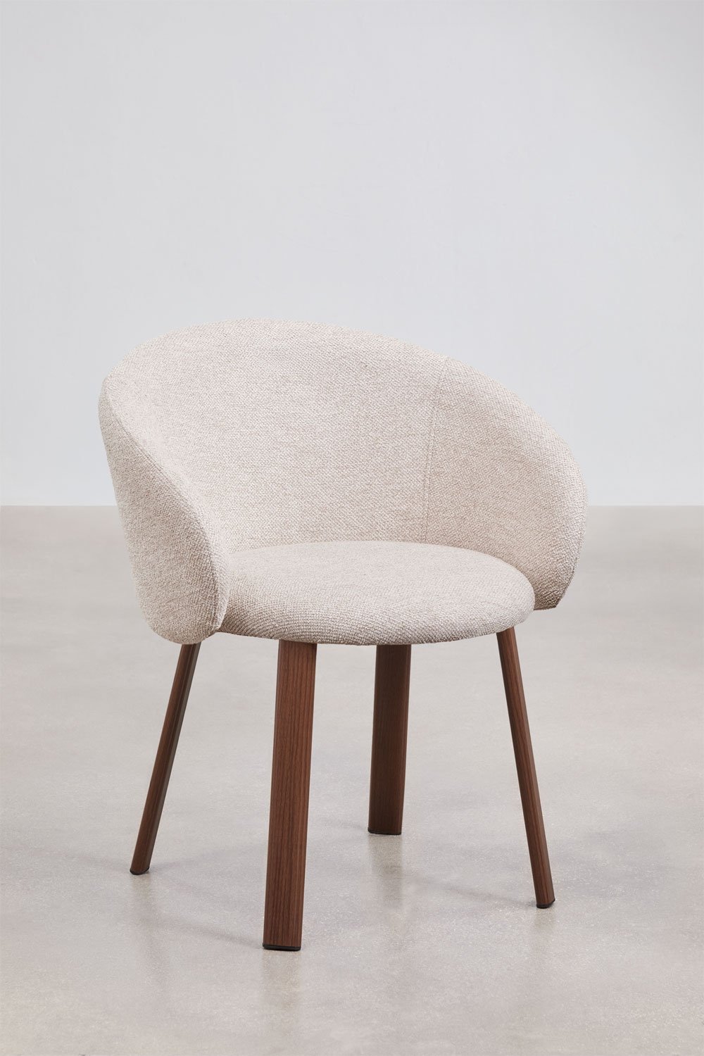 Silla de comedor tapizada Nairea, imagen de galer&iacute;a 3