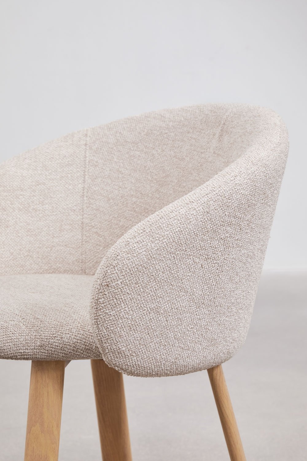 Silla de comedor tapizada Nairea, imagen de galer&iacute;a 6