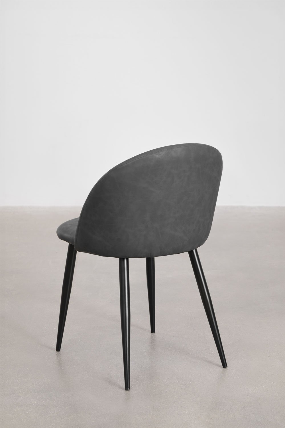 Silla de comedor tapizada y en acero Kana, imagen de galer&iacute;a 4