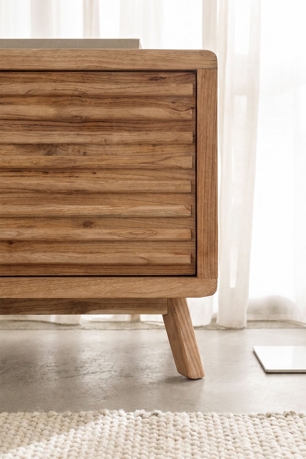 Mueble TV 160x45 cm en madera Deleyna, imagen de galer&iacute;a 2