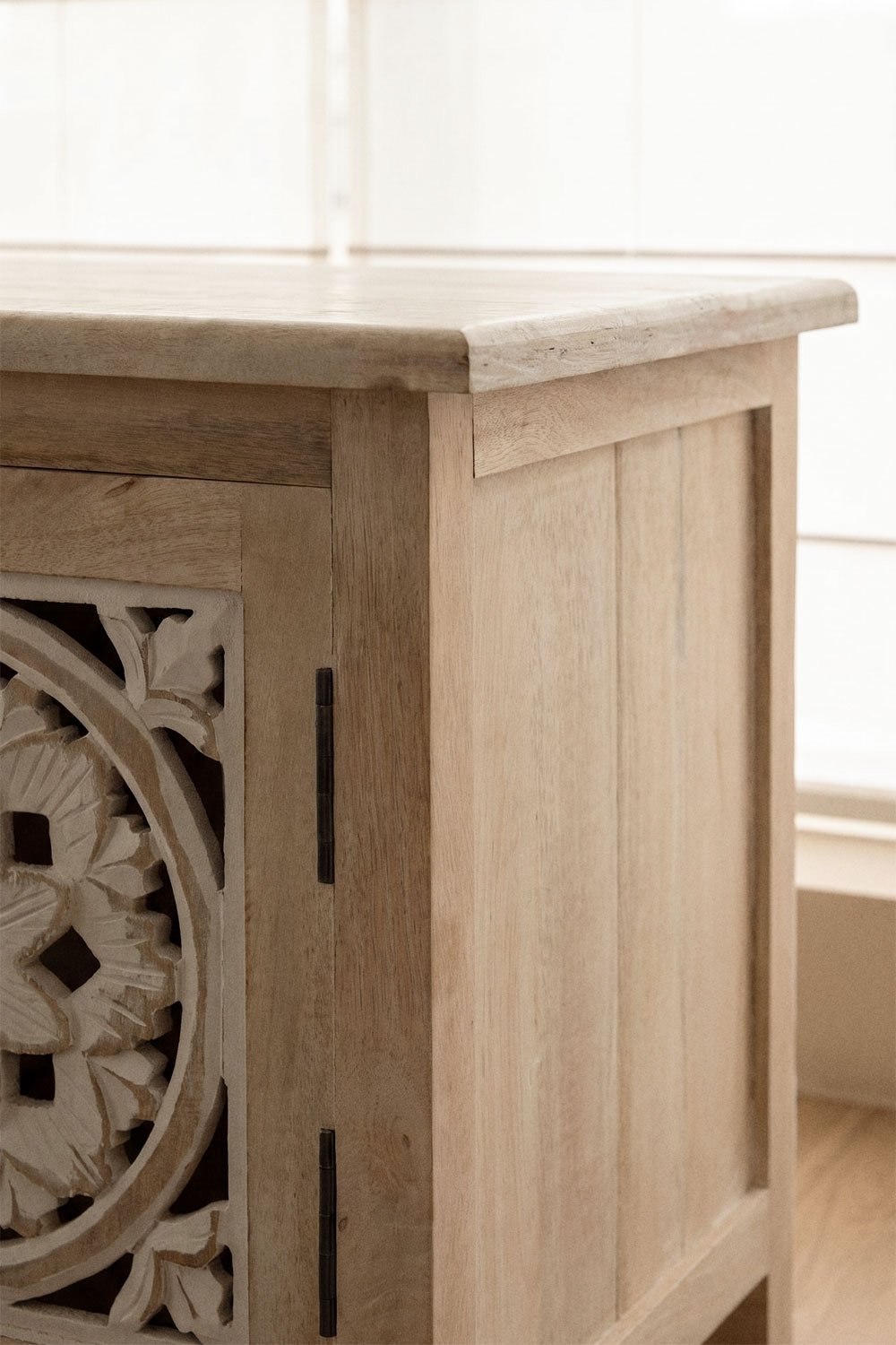 Mueble TV 145x40 cm en madera de mango Ardel, imagen de galer&iacute;a 2