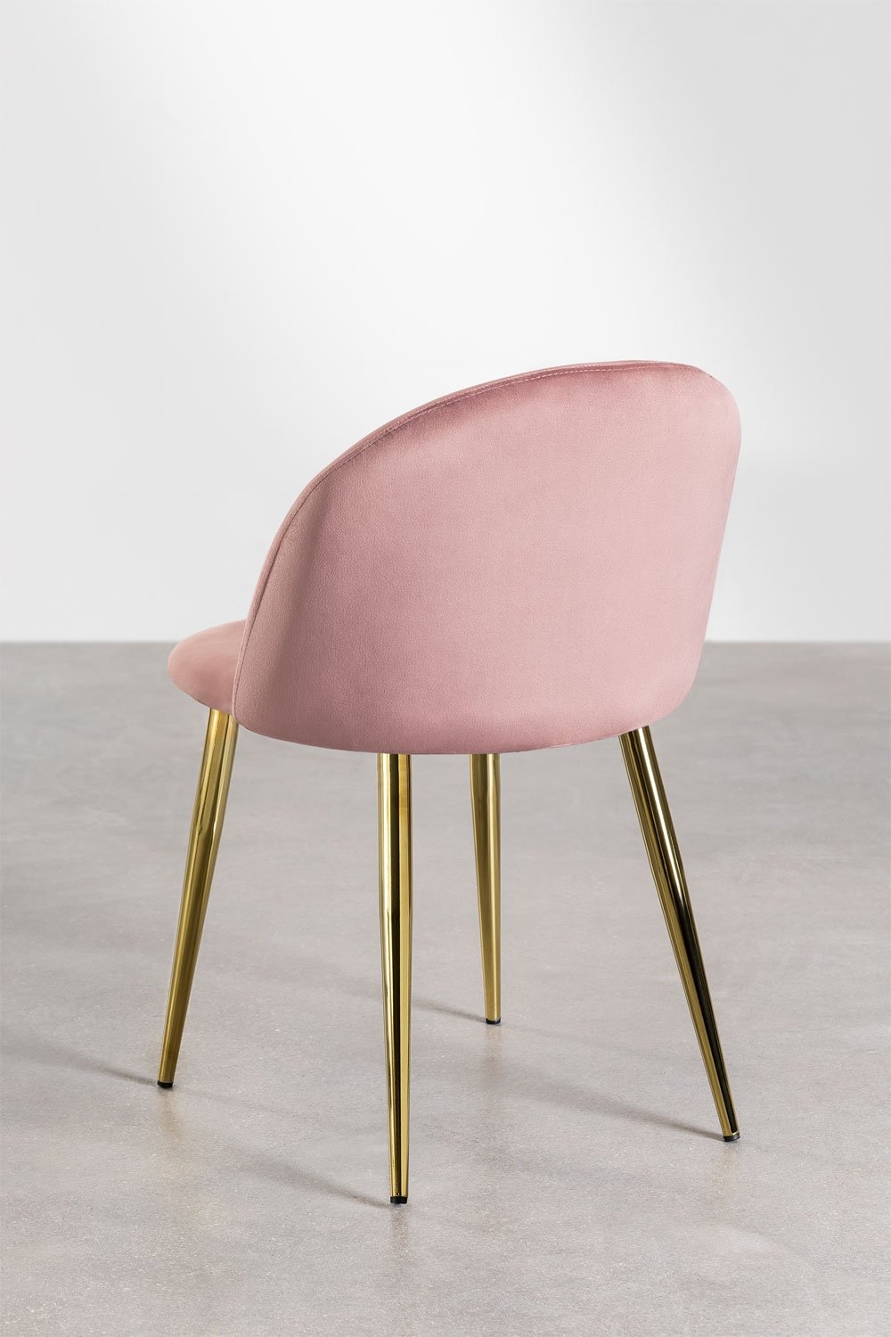 Silla de comedor tapizada y en acero Kana, imagen de galer&iacute;a 3