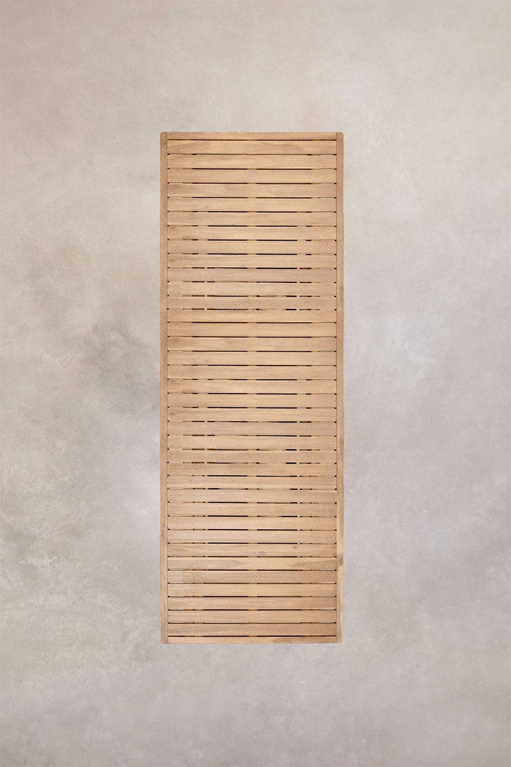 Mesa de comedor rectangular 300x100 cm en madera de acacia rústica Dubai, imagen de galer&iacute;a 6