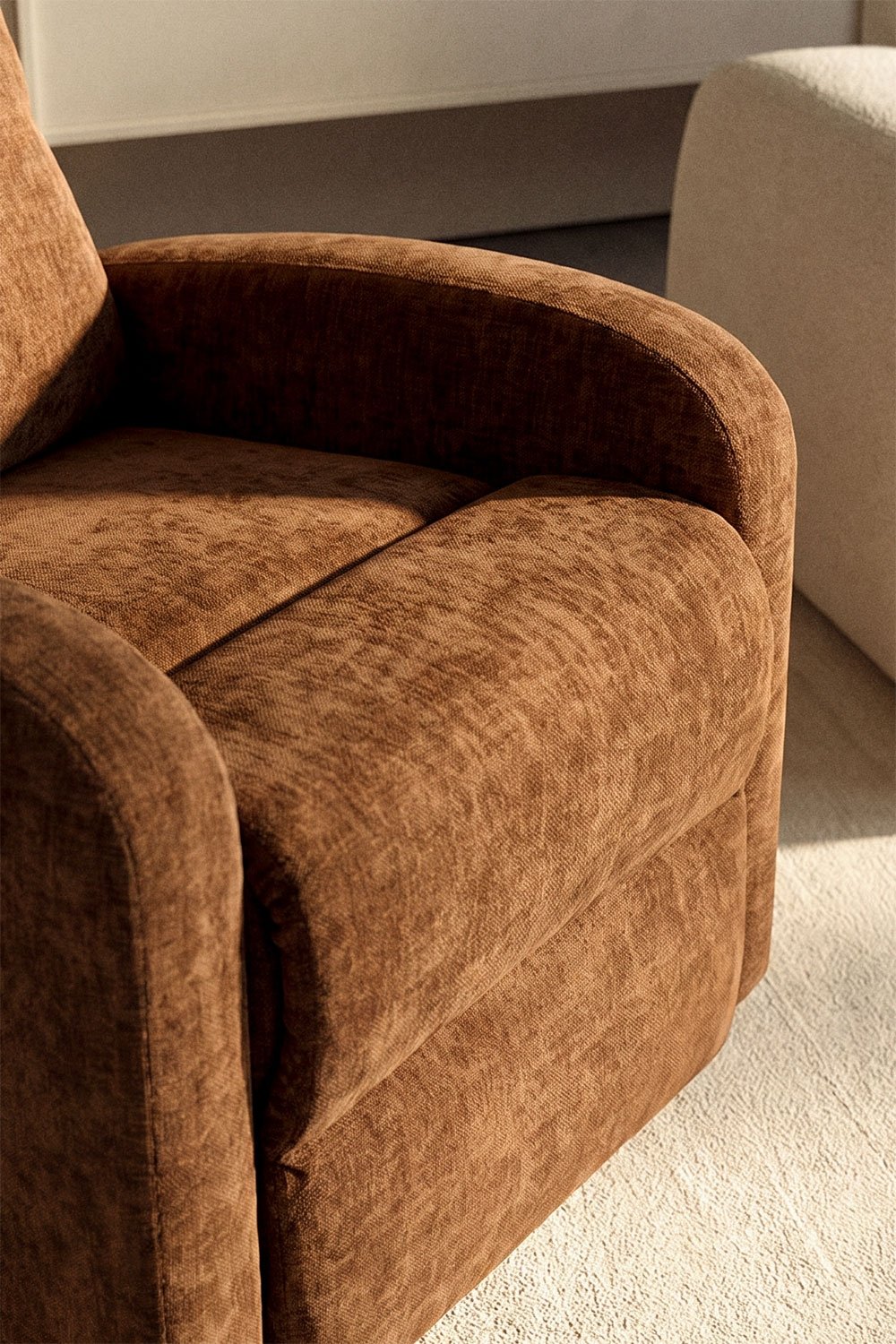 Pack de 2 sillones reclinables tapizados Libuliana, imagen de galer&iacute;a 3