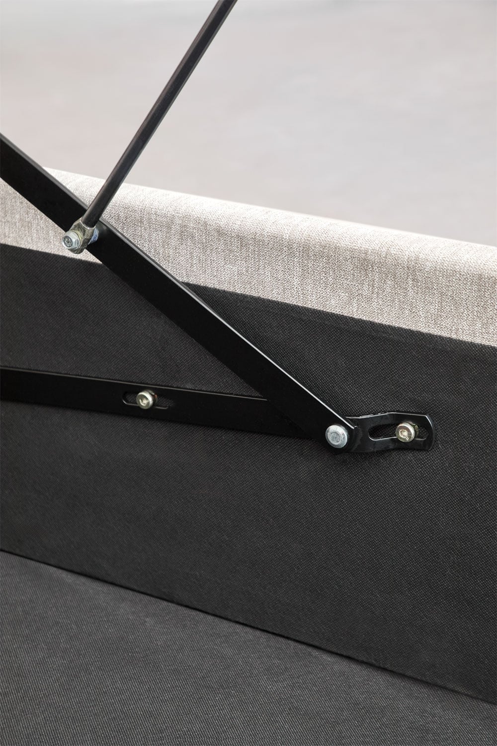 Cama con canapé abatible tapizada Abiel, imagen de galer&iacute;a 8