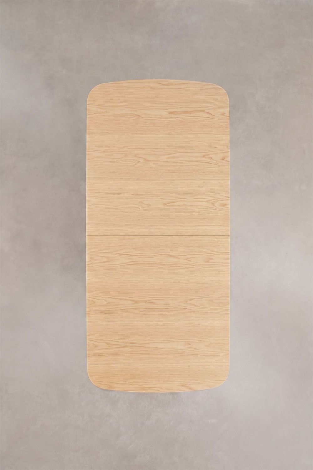 Mesa de comedor rectangular 240-300x110 cm extensible en MDF Teodic, imagen de galer&iacute;a 11