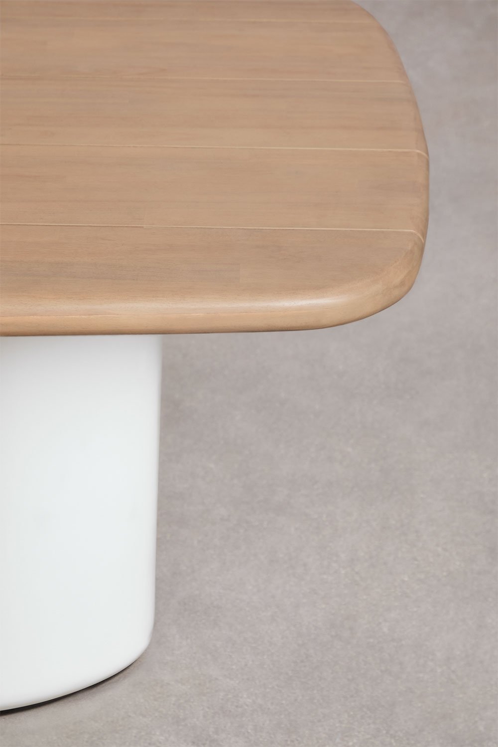 Mesa de jardín rectangular 270x110 cm en madera de acacia Bogota, imagen de galer&iacute;a 6