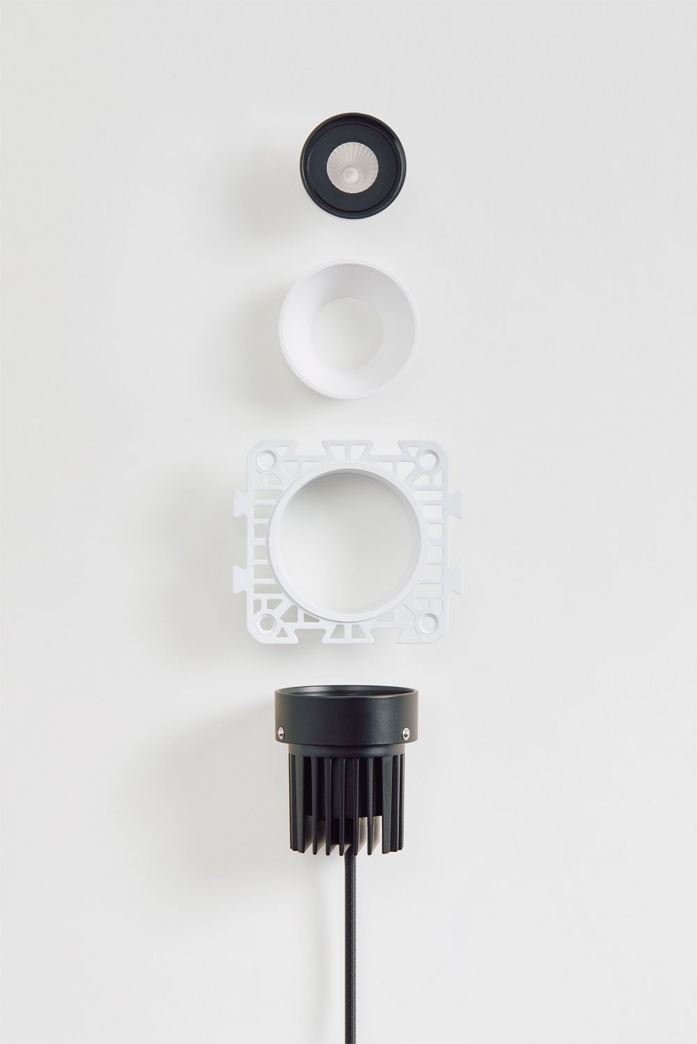 Downlight LED empotrable sin marco trimless redondo Ø5,3 cm en aluminio Orelva, imagen de galeria 7